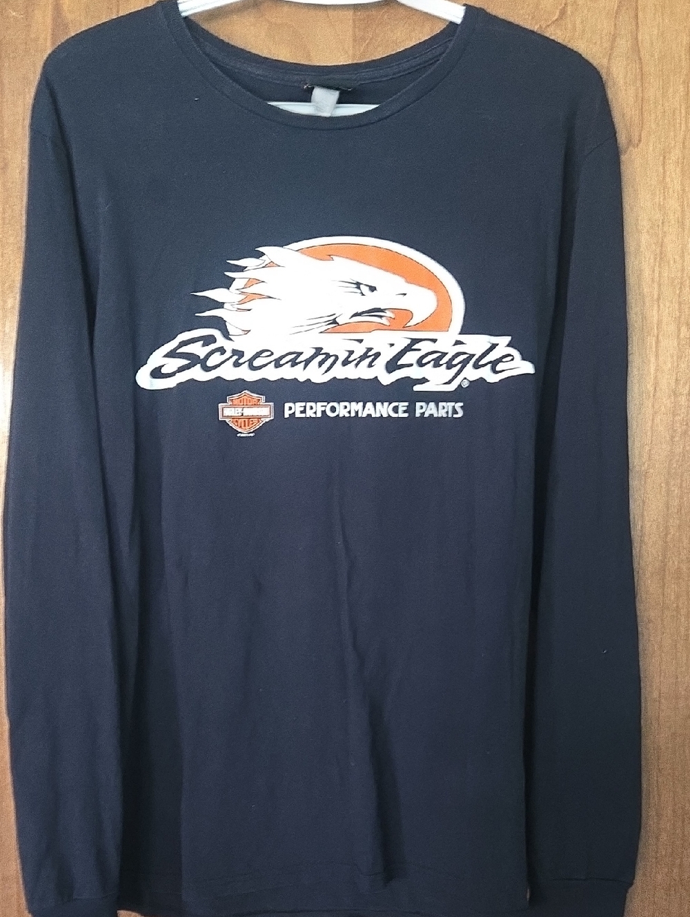 Harley-Davidson Screamin' Eagle Black Long Sleeve Graphic Tee